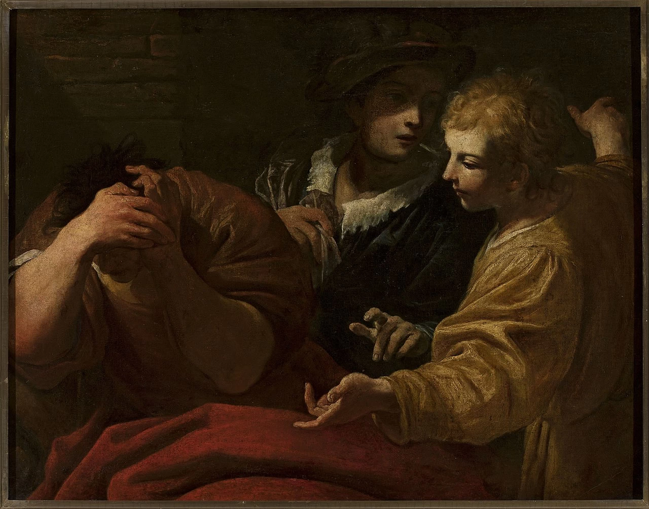 Giuseppe spiega i sogni alla corte del Faraone - Museo Nazionale di Varsavia